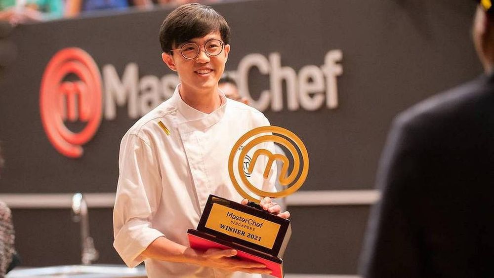 Derek Cheong, the winner of MasterChef Singapore Season 2. (Photo: Mediacorp)