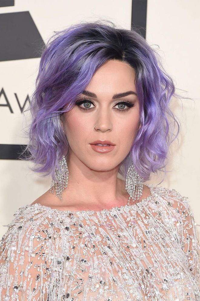 Beauty PSA: Pastels are much easier to pull off for short-haired girls than long-haired ones—you avoid that whole mermaid thing.