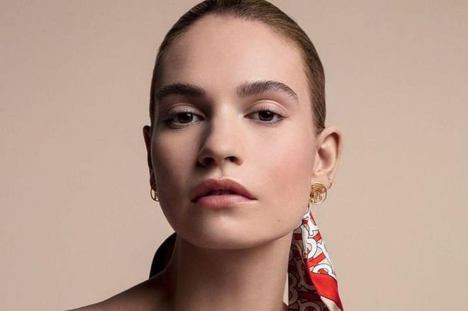 Semi-matte skin is back for autumn if Lily James' flawless complexion in Burberry's new Matte Glow foundation campaign is any indication.

Photo: Burberry