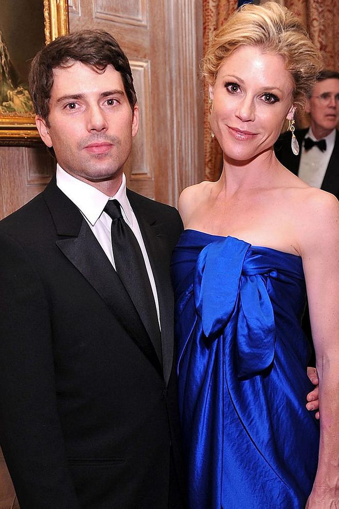 Modern Family's Julie Bowen and husband, real estate investor Scott Phillips, separated this past February after thirteen years of marriage. The now-exes share three children together.

Photo: Getty