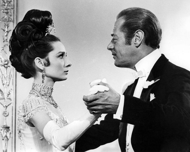 Prepare yourself to be completely charmed by Audrey Hepburn's Eliza Doolittle in this modern-day Cinderella story of a working class Cockney girl who learns how to speak like a polished aristocrat and pass as a member of high society. Photo: Getty