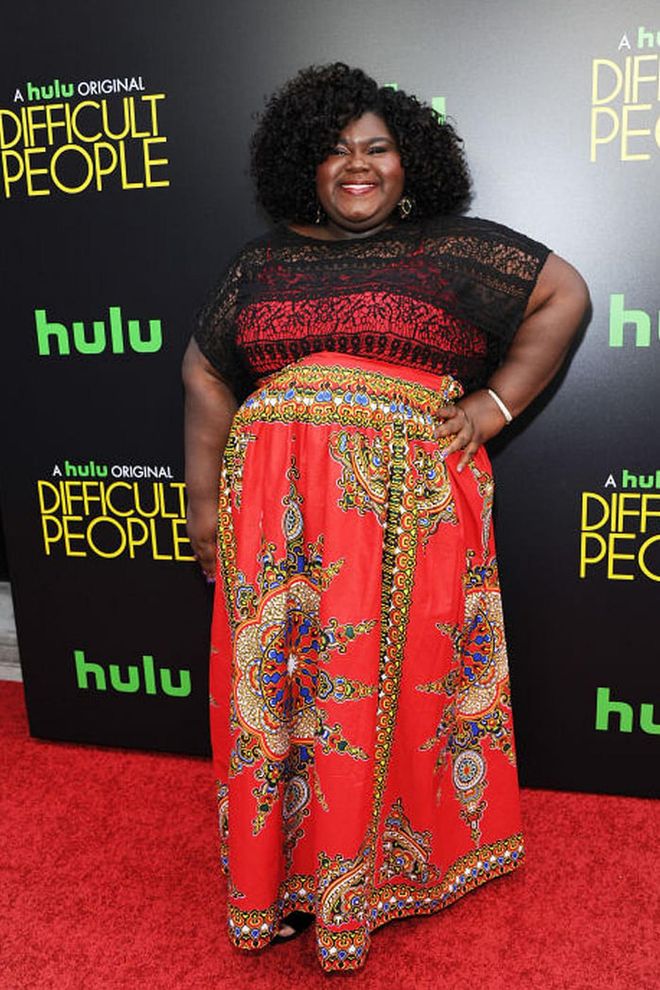 And here, we've got winner of the Best Attitude award, Ms. Gabourey "Cried About It on My Private Jet #JK" Sidibe, who said this about not being beholden to the ateliers' stock: "I don't really care because it gives me more freedom. I don't just flip through a magazine and say, 'I want this,' because I can't, really."