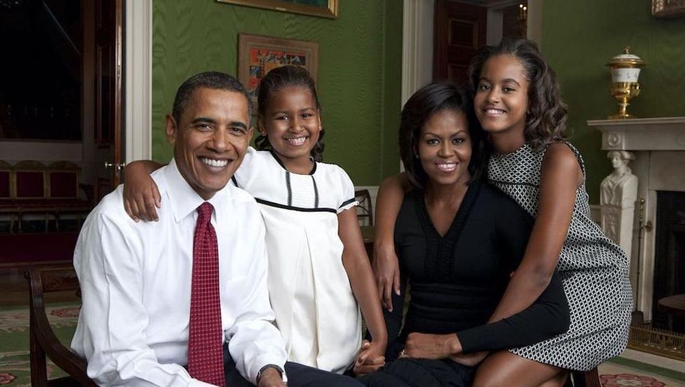 The Obama family (Photo: Handout/Getty)