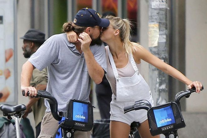 Leonardo Dicaprio Took His New Model Girlfriend For A Citi Bike Ride