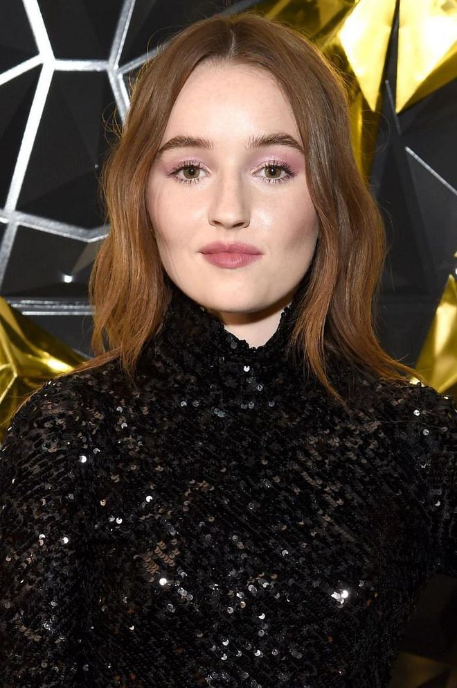 Wispy collarbone-length strands give Kaitlyn Dever's lob an easygoing look.

Photo: Getty