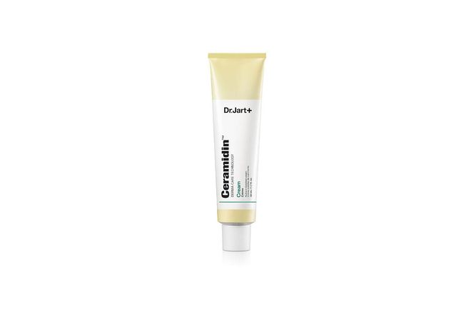 Dr. Jart+ Ceramidin Cream, $77, rebuilds skin’s natural barrier, strengthening it against external sources of irritation while promoting hydration and cell regeneration. 