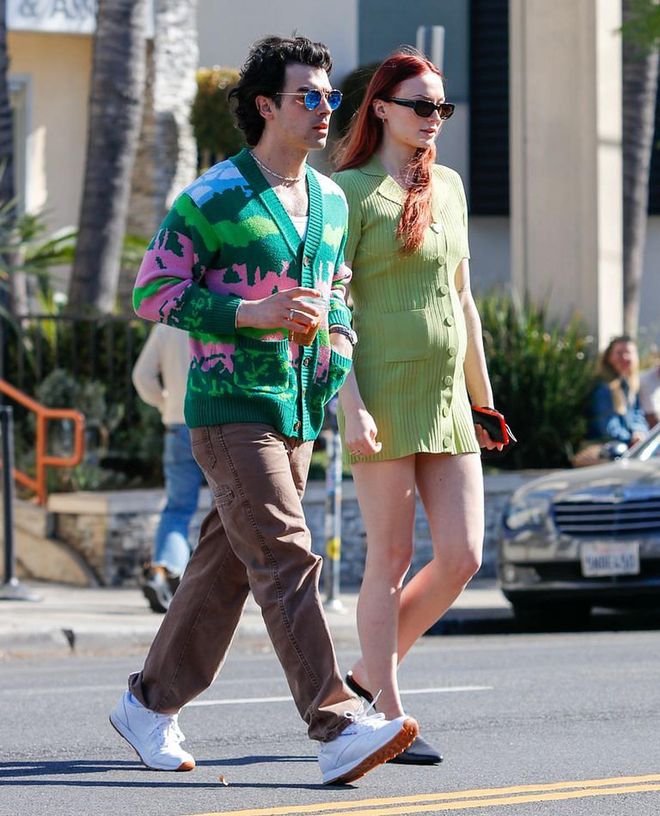Joe Jonas and Sophie Turner spotted in Los Angeles in February. (Photo: BG005/Bauer Griffin/Getty Images)
