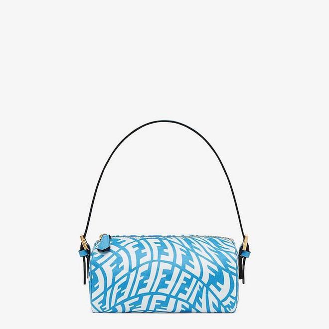 Blue Glazed Canvas Mini-Bag, S$1,690, Fendi
