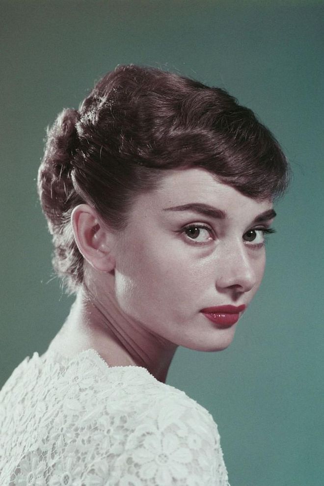 The chicest of pixie cuts, courtesy of Audrey Hepburn's natural curls. Photo: Getty