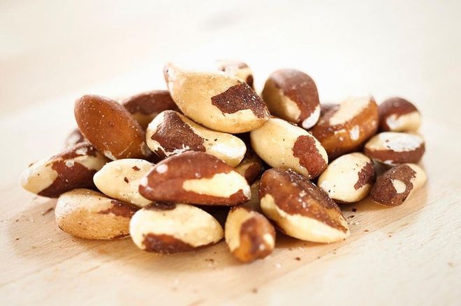 Brazil nuts are one of the best sources of the mineral selenium, and studies have shown that people who are low in it have increased rates of depression, irritability, anxiety and tiredness.

How much do you need? All it takes are three Brazil nuts to get your RDA of selenium. Have them as a mid-morning snack with a banana, or sprinkle chopped Brazil nuts on salads or a stir-fry. Photo: Getty