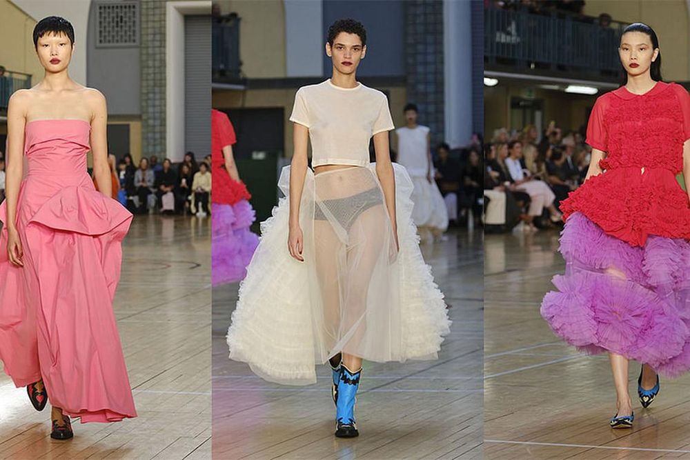 All The Looks From Molly Goddard Spring 2023