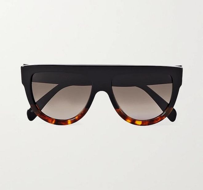 D-Frame Tortoiseshell Acetate Sunglasses, $505, Celine at Net-a-Porter

