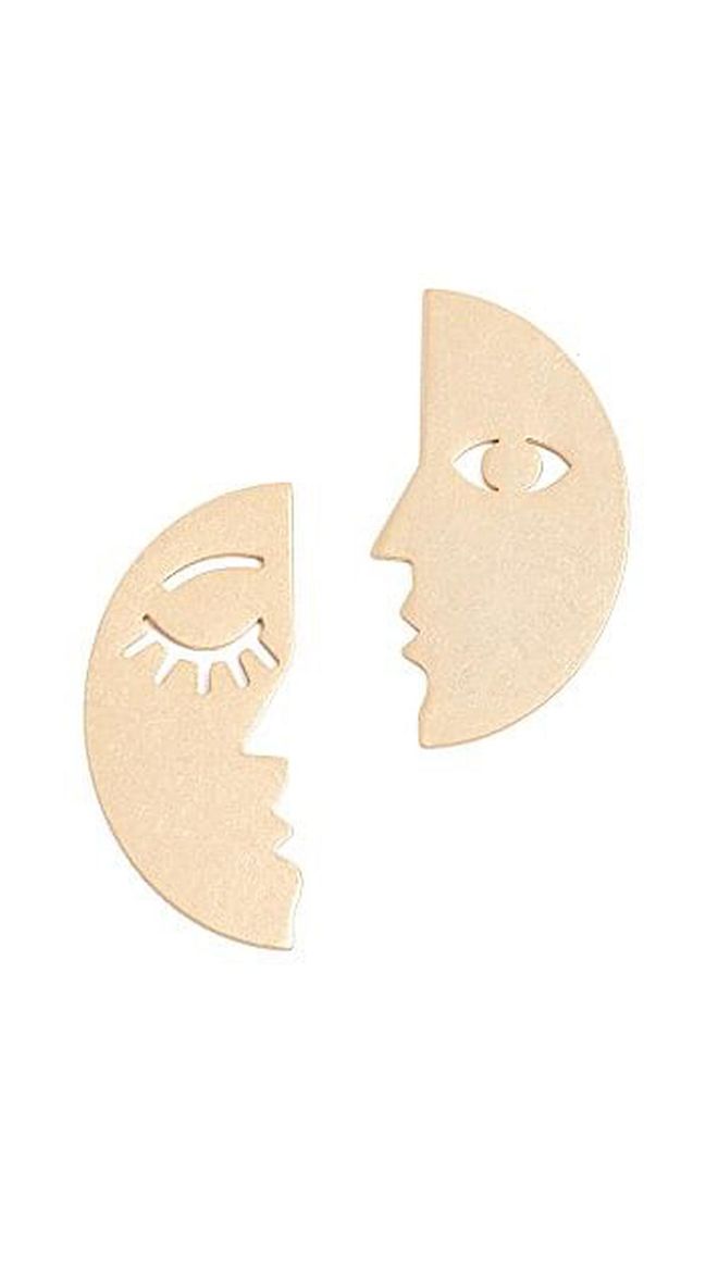 Madewell Two Faced Earrings, SGD37.23, Shopbop