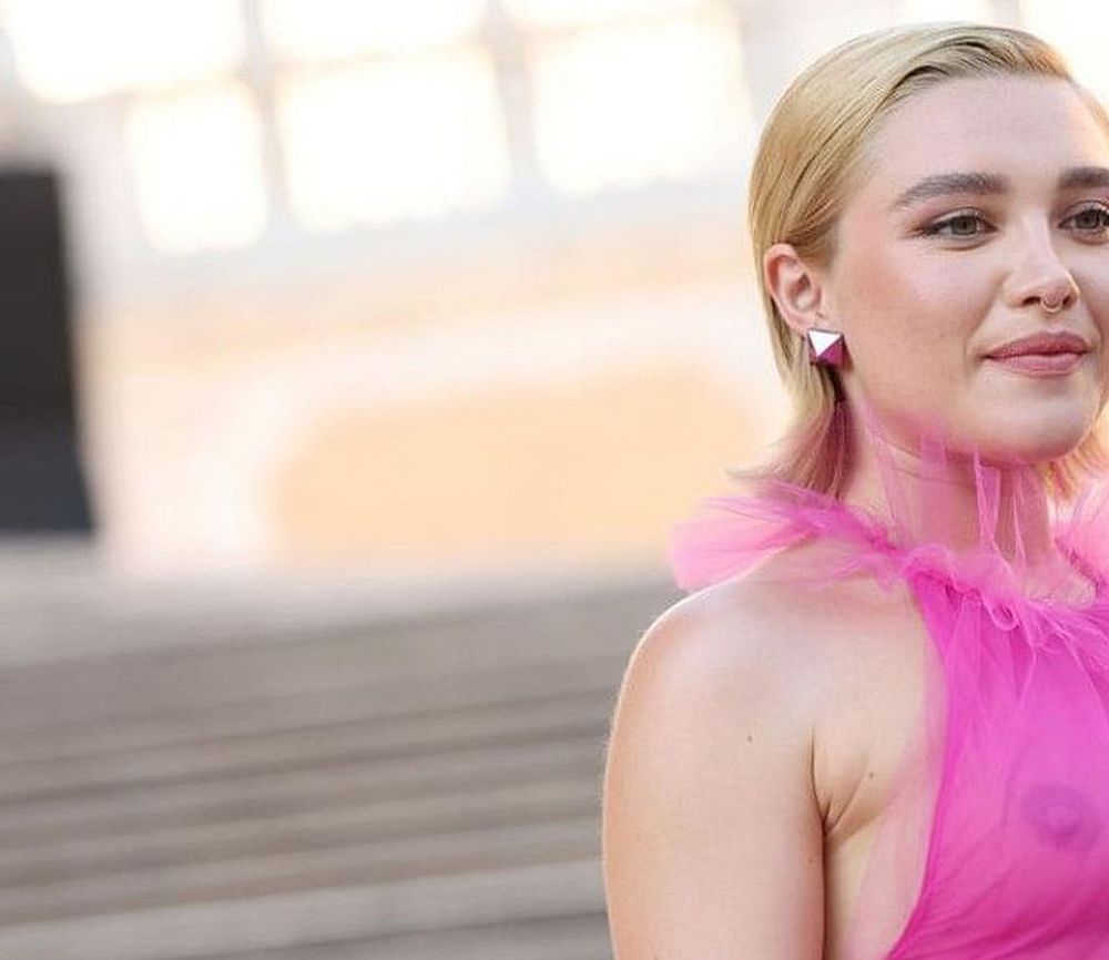 Florence Pugh Valentino Fall Winter 2022 Couture