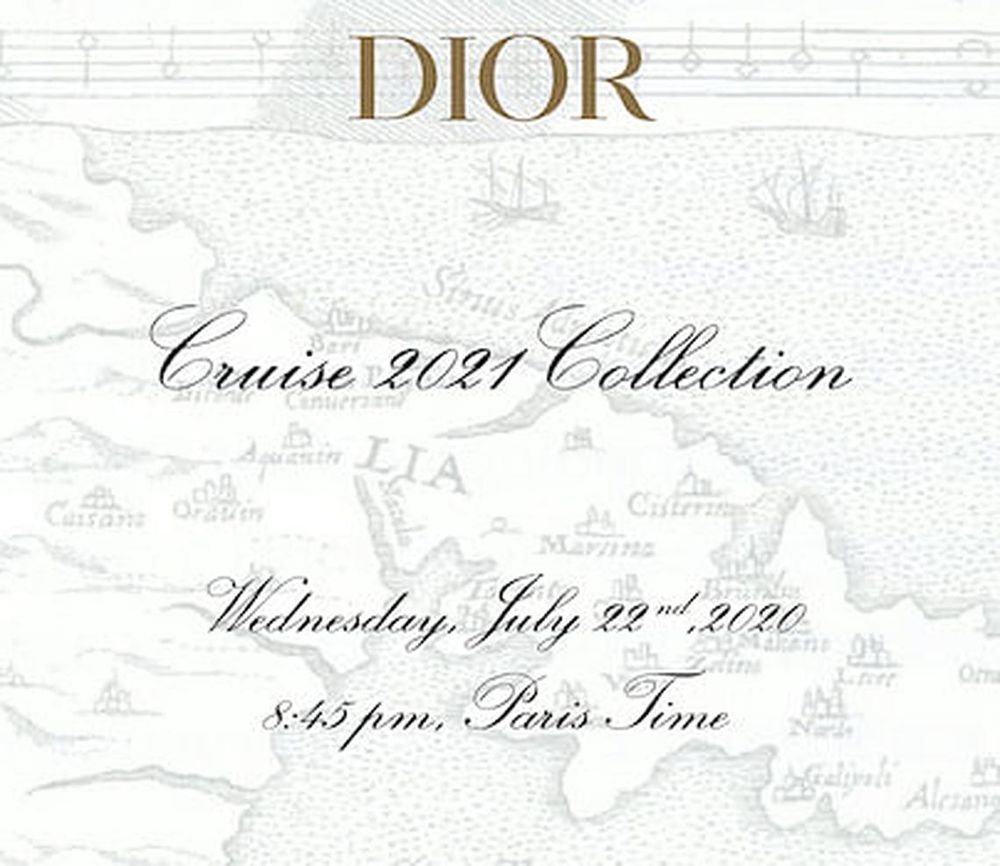 Watch Dior Cruise 2021 Collection Live Stream Here