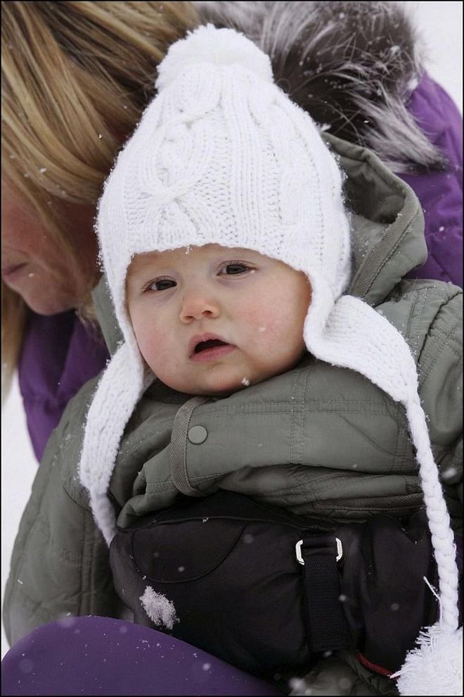 Daughter of the Netherlands' King Willem-Alexander and Queen Maxima on February 26, 2006. Photo: Getty 