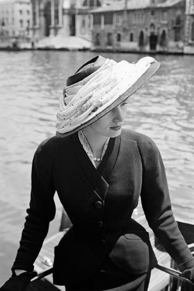 A Christian Dior look spotted in Venice, Italy.

Photo: Getty 
