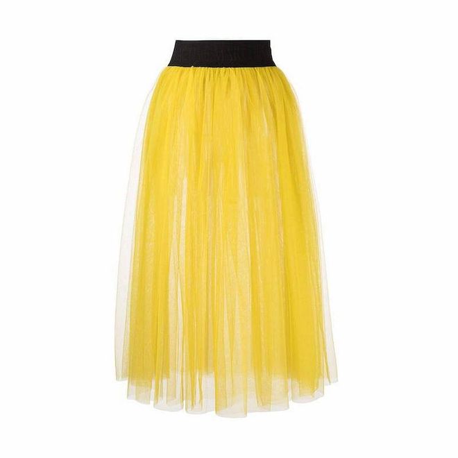 Noa Tiered Tulle Skirt, $316, Marchesa Notte at Farfetch