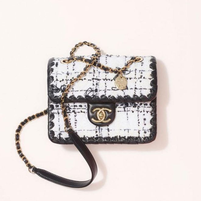 Mini Flap bag, $6,410, Chanel
