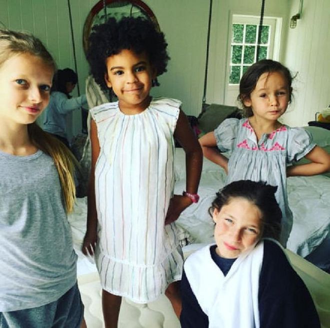 Blue's brunch squad includes godmother Gwyneth Paltrow's kids, but they can always welcome some more members.