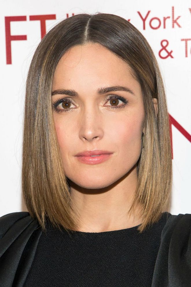 Rose Byrne demonstrates the quintessential bob with every strand perfectly in place.