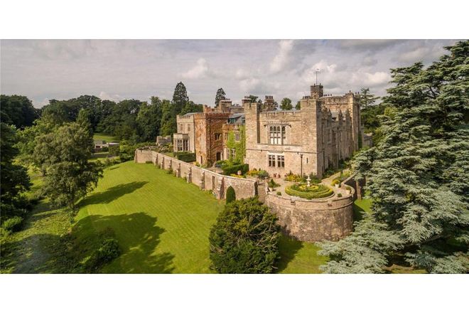 Asking Price: $1.7 million
This 11th-century castle just south of the Lake District has been converted into apartments, so technically you're only buying the library wing. That still includes four bedrooms and a private terrace. Not too shabby.