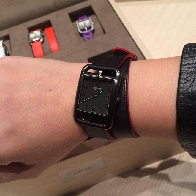 The Cape Cod Shadow is the brand's first-ever all black watch