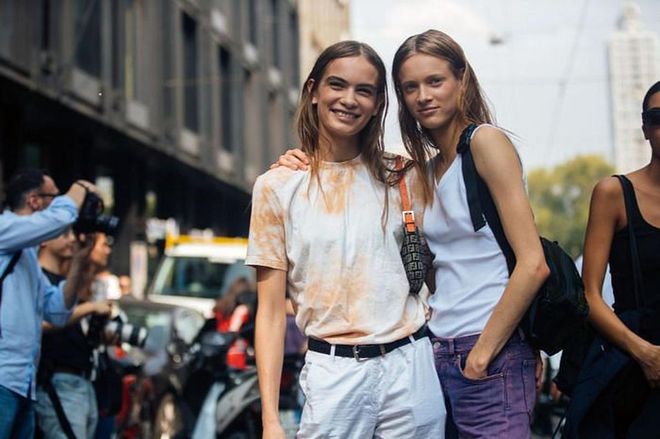 Danish models Nina Marker and Sarah Dahl
Photo: Getty