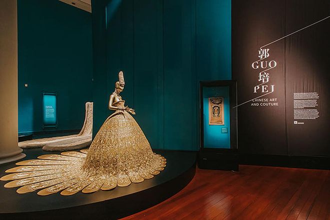 Guo Pei_ Chinese Art and Couture (1). Image courtesy of Asian Civilisations Museum