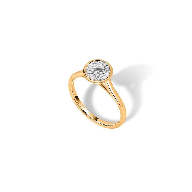 EH01 Round Diamond Ring - Rose, $5,100, State Property