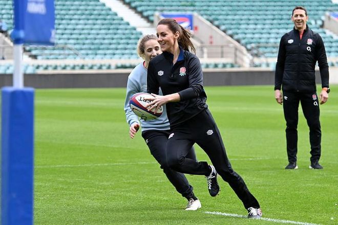 Duchess Kate Adds Rugby To Her List of Royal Duties