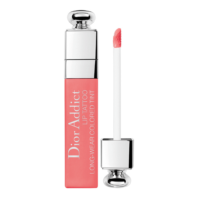 Part naughty and part nice, this peach-hued lip stain leaves a beautiful tint on your lips that almost looks like you aren’t wearing any lip colour but yet lifts your skin tone.