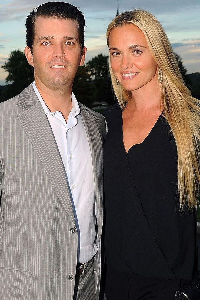 In March of 2018, it was confirmed that first-son Donald Trump Jr. and his former-model wife, Vanessa Trump, had filed for divorce. The couple married in 2005, pre-Trump presidency, but since his father's arrival in the White House, Trump Jr. has faced a number of high-profile scandals.

Photo: Getty