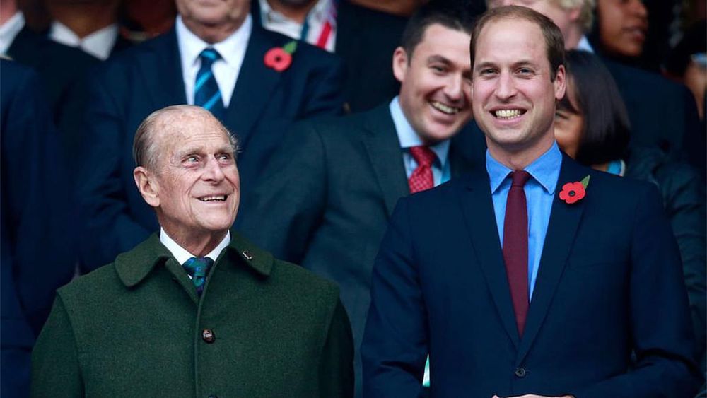 Prince William Shares An Update On Grandfather Prince Philip During A Visit To A Vaccination Center