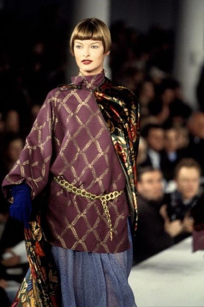 Isaac Mizrahi RTW Autumn/Winter 1993 fashion show. Photo: Getty 