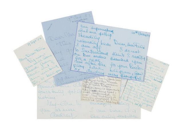 Audrey Hepburn's Private Letters Are Up For Auction