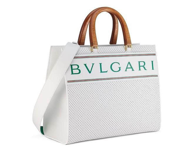 Bvlgari X Casablanca Apres Tennis Tote bag. (Photo: Bvlgari)