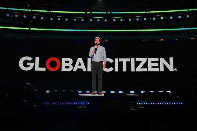 Prince Harry speaking at Global Citizen's Vax Live event on May 8. (Photo: Kevin Mazur/Getty Images)