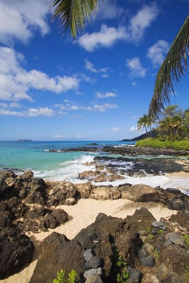 The nickname of this waterfront is "Secret Beach," which says it all. It;s located on the north shore of the Island of Kauai and is favourite of locals, in part because no public roads lead to it. Photo: Getty 