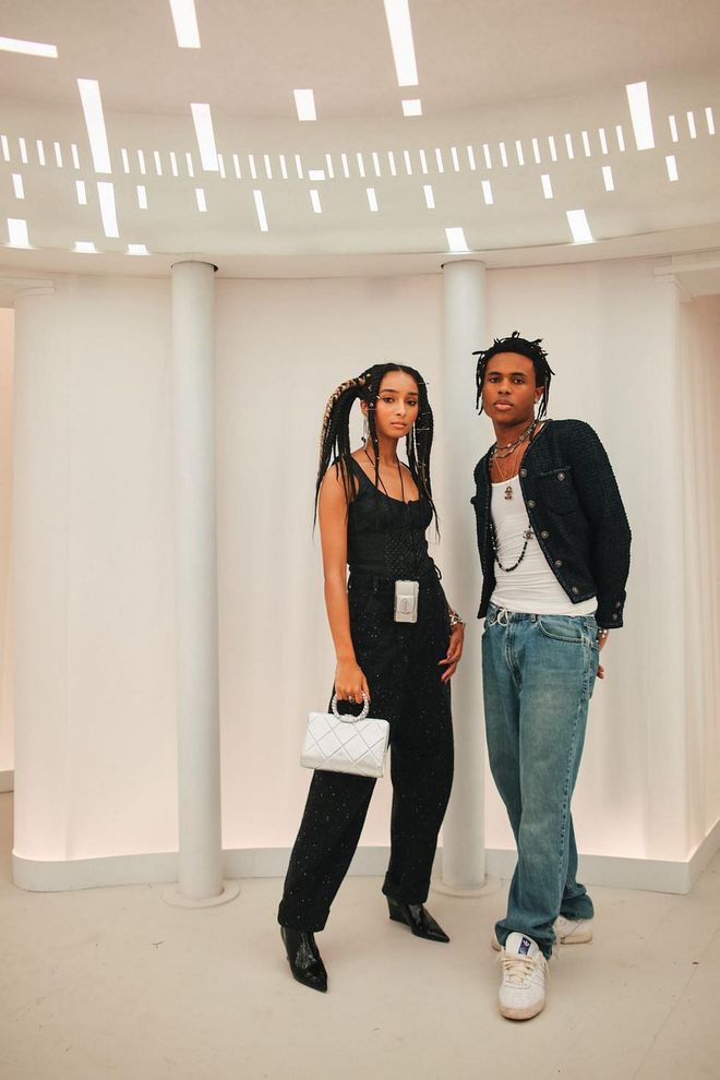 Attendees in Chanel (Photo: Simbarashe Cha/Getty Images)