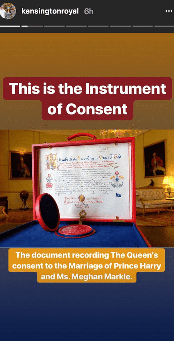 instrument of consent