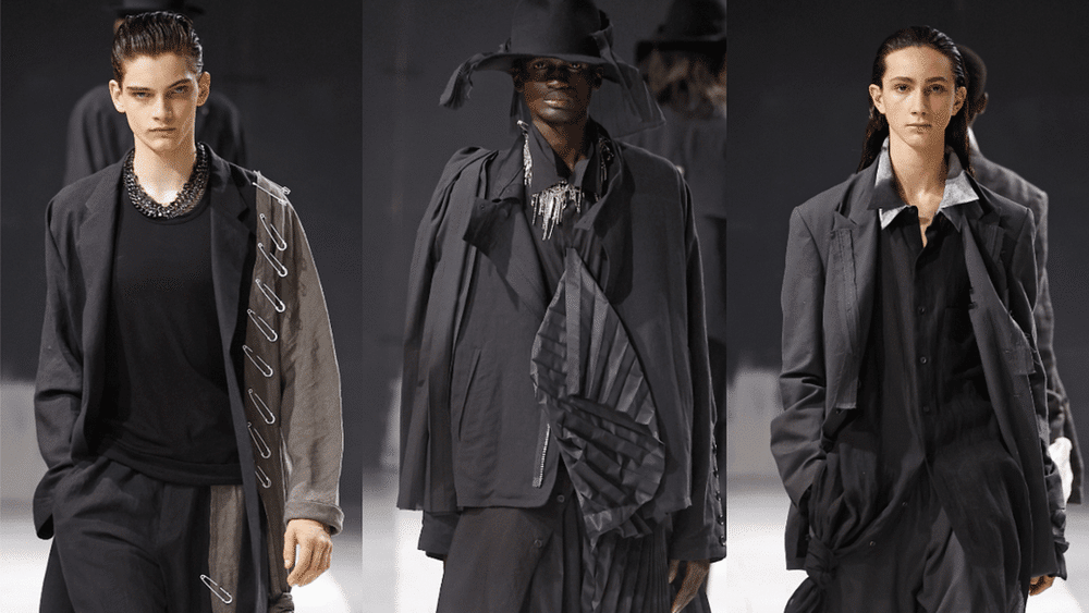 Yohji Yamamoto Spring/Summer 2024 - Paris Fashion Week Men's