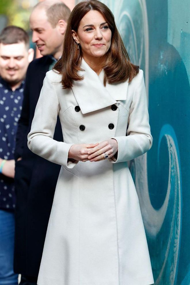 Kate visits Jigsaw, the National Centre for Youth Mental Health, on day two of the Cambridges' Ireland trip.

Photo: Getty
