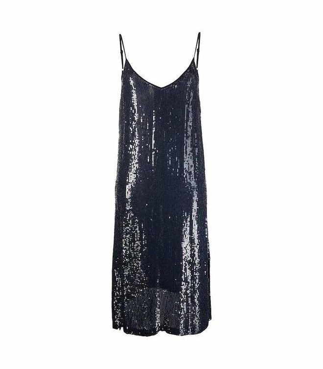 Sequin Slip Dress, $830, P.A.R.O.S.H. at Farfetch