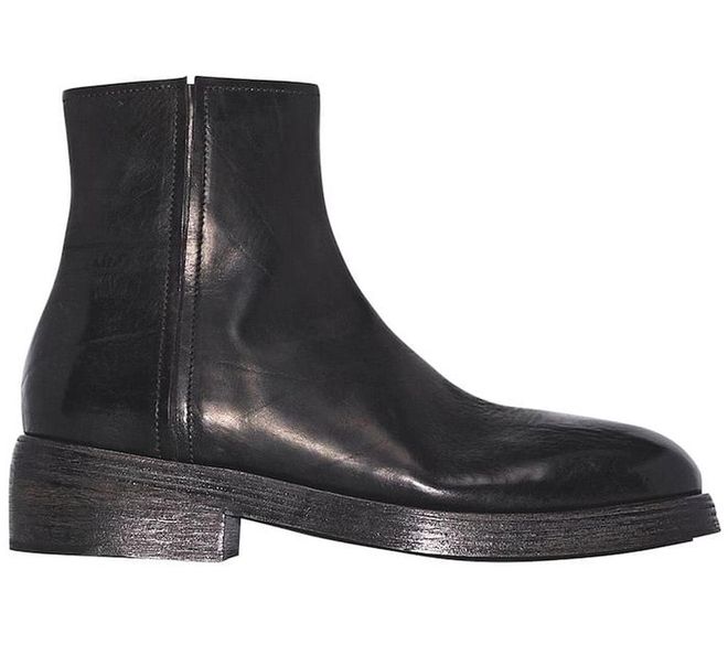 Leather boot, $1,498, Marsèll at Farfetch