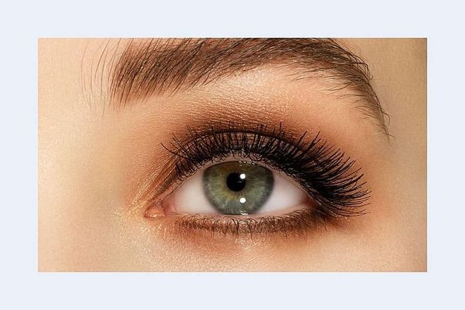 “Use a small tight brush to apply liner along the bottom lashes to create the illusion of a shadow. Use a gel formula and blend it out with your brush for longevity and a soft effect.” —Ashlee Glazer, makeup artist and artistic director for Laura Geller Beauty. Photo: Getty