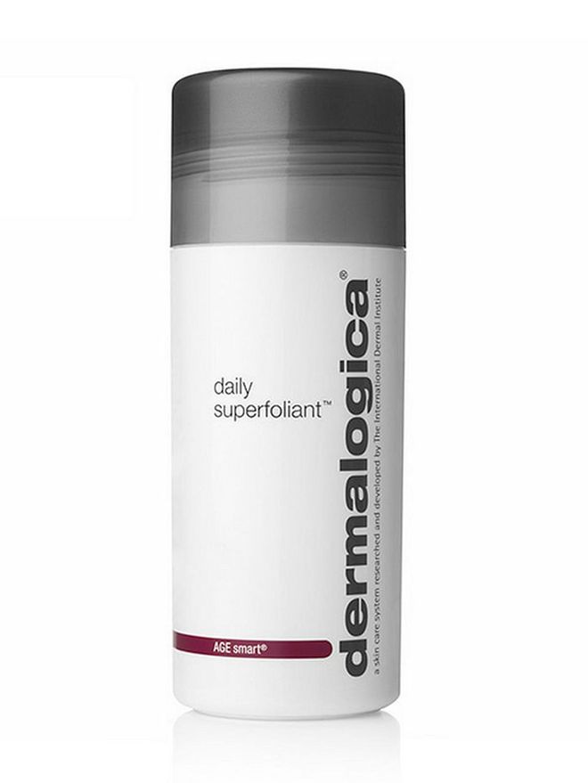 <b>Dermalogica Age Smart Daily Superfoliant</b> is the best for older acne-prone skin as it is both gentle and deeply clarifying. Bichotan charcoal pulls pollution and grime from the pores while AHAs help cell-turnover rate for smoother skin. It is effective yet gentle enough to be used daily (though I tend to use it on alternate days).