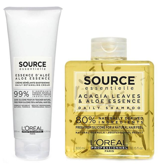 L’Oréal Professionnel's vegan haircare collection, Source Essentielle, is, as the name suggests, all about focusing on ingredient transparency. As a result, it is proudly free from sulfates, silicones, parabens, synthetic fragrance and colourings, with packaging designed to hold the maximum amount of product in the minimum amount of recycled plastic. Photo: Courtesy