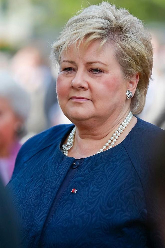 Solberg has been the leader of the Conservative Party since 2004 and Prime Minister since 2013. She's the second female in the country to hold the latter position. Her beginnings in government, however, go back even further: she's been a member of the Storting (Norwegian Parliament) since 1989. Throughout her political tenure, she's served as Minister of Local Government and Regional Development and participated in the Standing Committee on Health and Care Services Affairs, the Standing Committee on Foreign and Defense Affairs and the Electoral Committee. Photo: Getty 