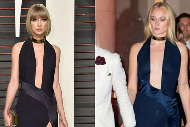 Taylor Swift and Sophie Turner Twinning